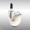 Service Caster 4 Inch 316SS Nylon Wheel Swivel 1 Inch Expanding Stem Caster Lock Brake SCC SCC-SS316TTLEX20S414-NYS-1 - alternate 1